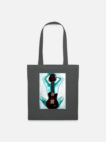 Rock n Roll - Stoffbeutel - Graphite