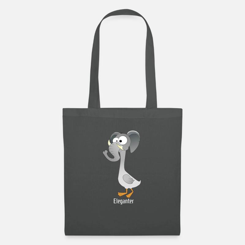 Eleganter, der - Stoffbeutel - Graphite