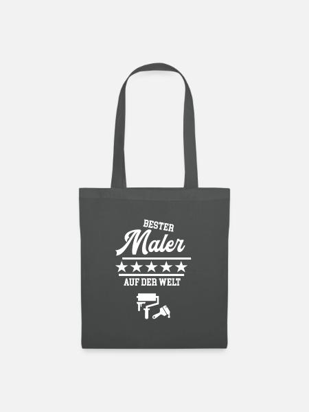 Bester Maler Azubi Meister Chef Lehrling Lackierer - Stoffbeutel - Graphite