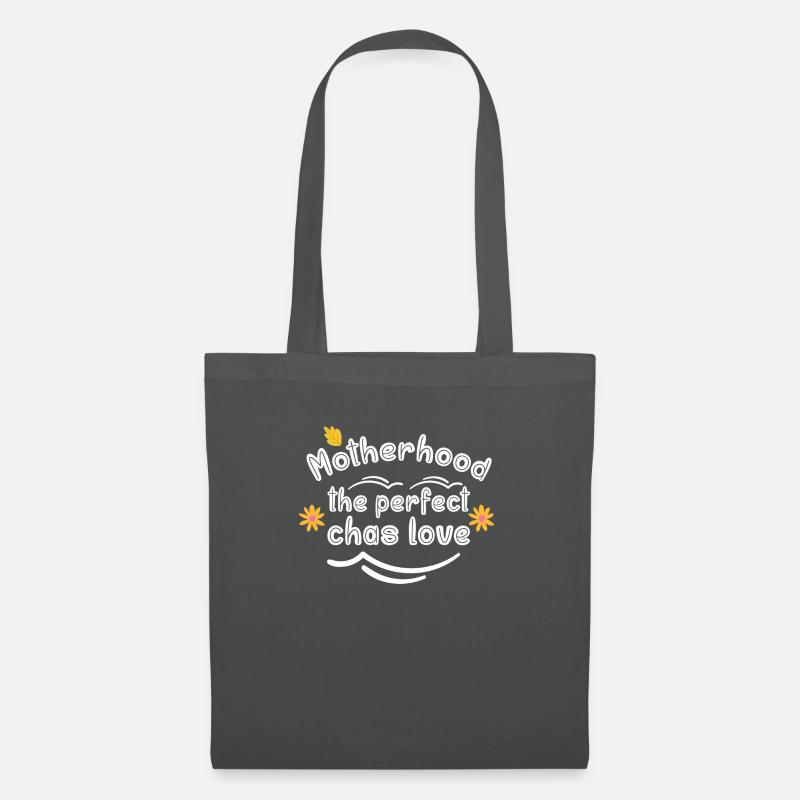 Mutterschaft, die perfekte Chas-Liebe - Stoffbeutel - Graphite