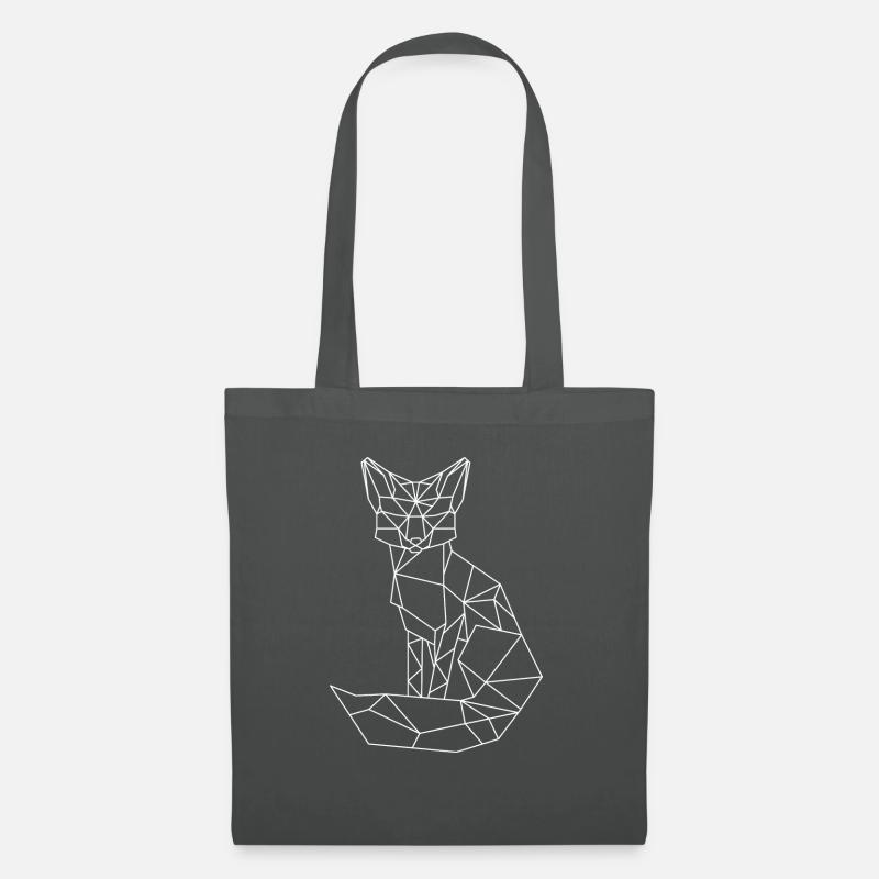 Fuchs - Stoffbeutel - Graphite