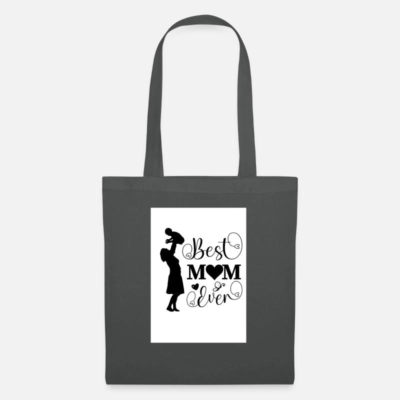 Best Mom Ever - Stoffbeutel - Graphite