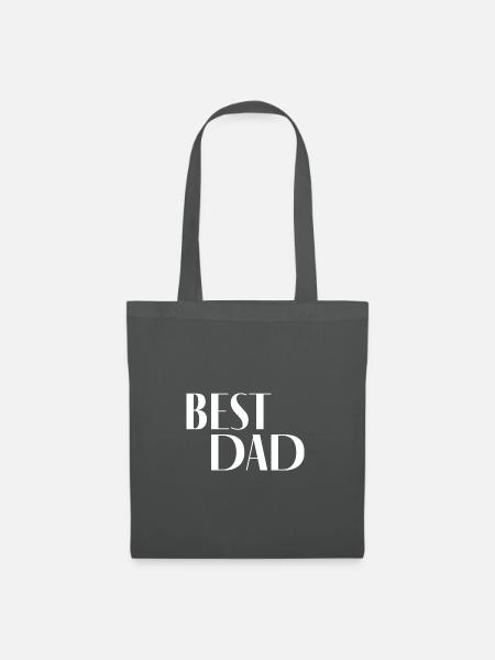 Best Dad - Stoffbeutel - Graphite