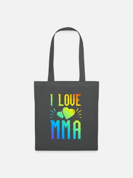 Ich liebe Mma - Stoffbeutel - Graphite