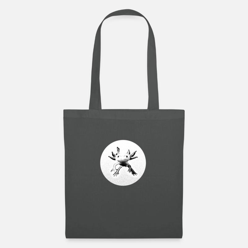 Axolotl - Tote Bag - graphite grey