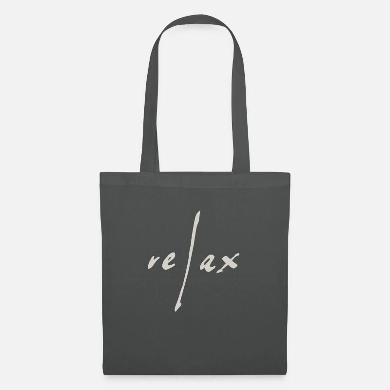 relax - Stoffbeutel - Graphite