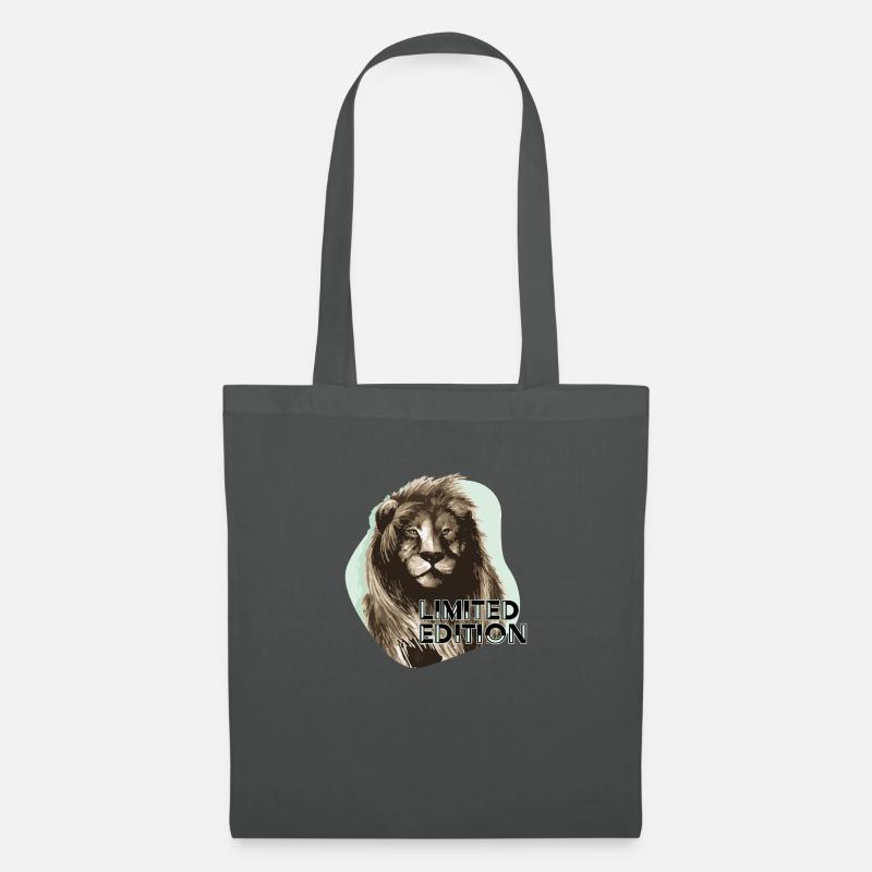 Lion - Stoffbeutel - Graphite