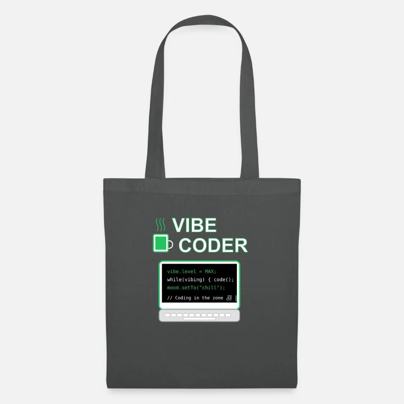 Vibe Coder - Tote Bag - graphite grey