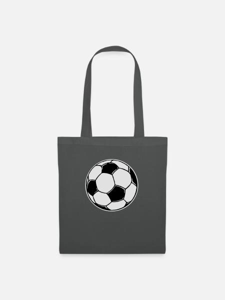 ball fussball - Stoffbeutel - Graphite
