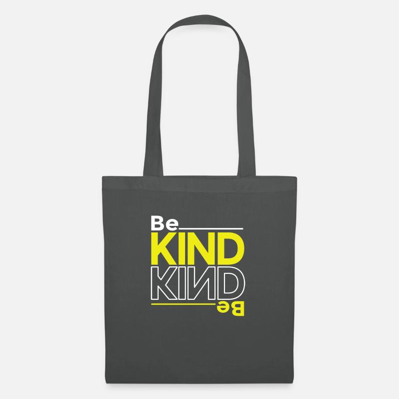 Be Kind - Stoffbeutel - Graphite