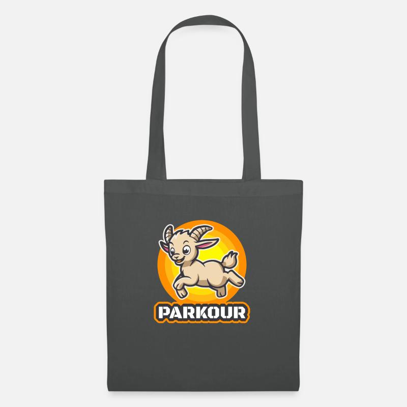 Koza Parkour - Stoffbeutel - Graphite