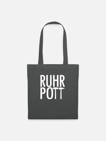 Ruhrpott - Stoffbeutel - Graphite