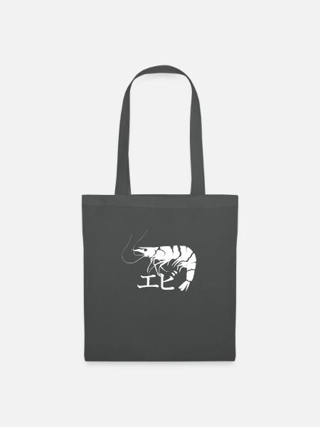 Shrimp - Stoffbeutel - Graphite