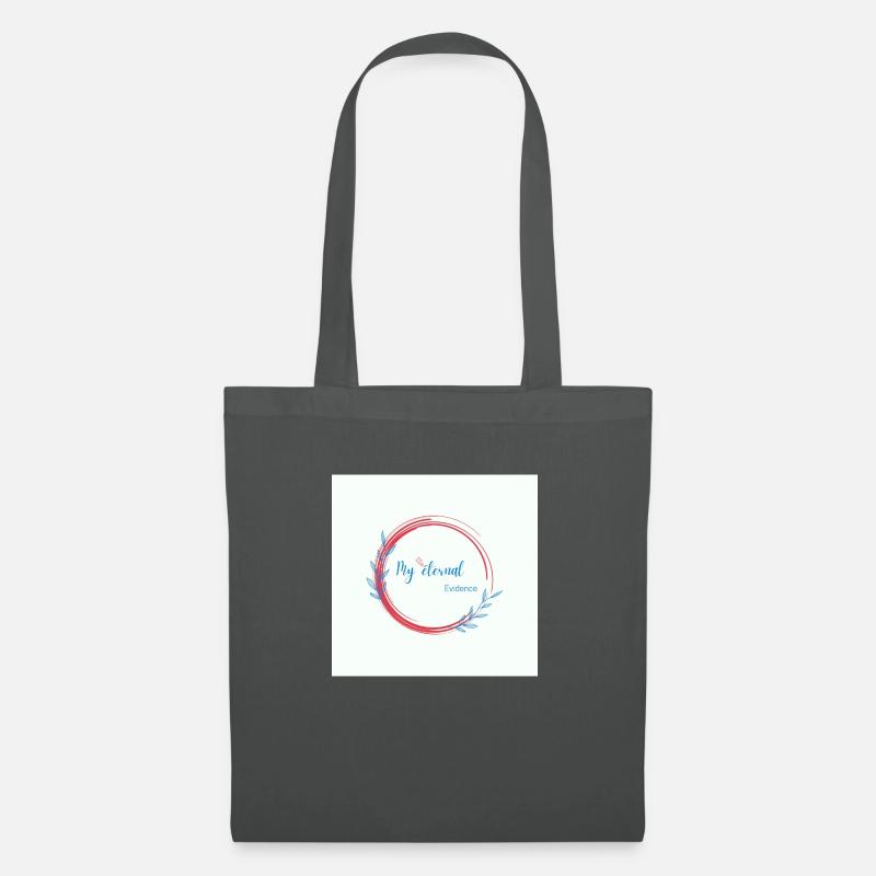 Rainbow butterfly created - Tote Bag - graphite grey