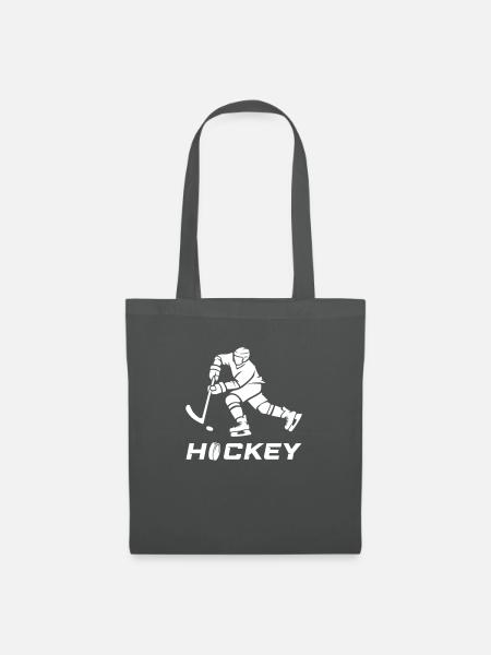 hockey - Stoffbeutel - Graphite