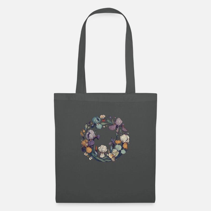 Iris - Sac en tissu - gris graphite