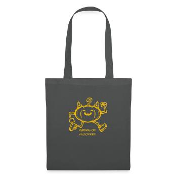 Halloween Running - Tote Bag - graphite grey - Front