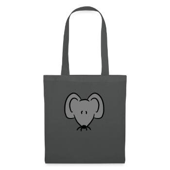 Mouse Mouse Cute Little Rat Rodent Friendly - Tote Bag - graphite grey - Front