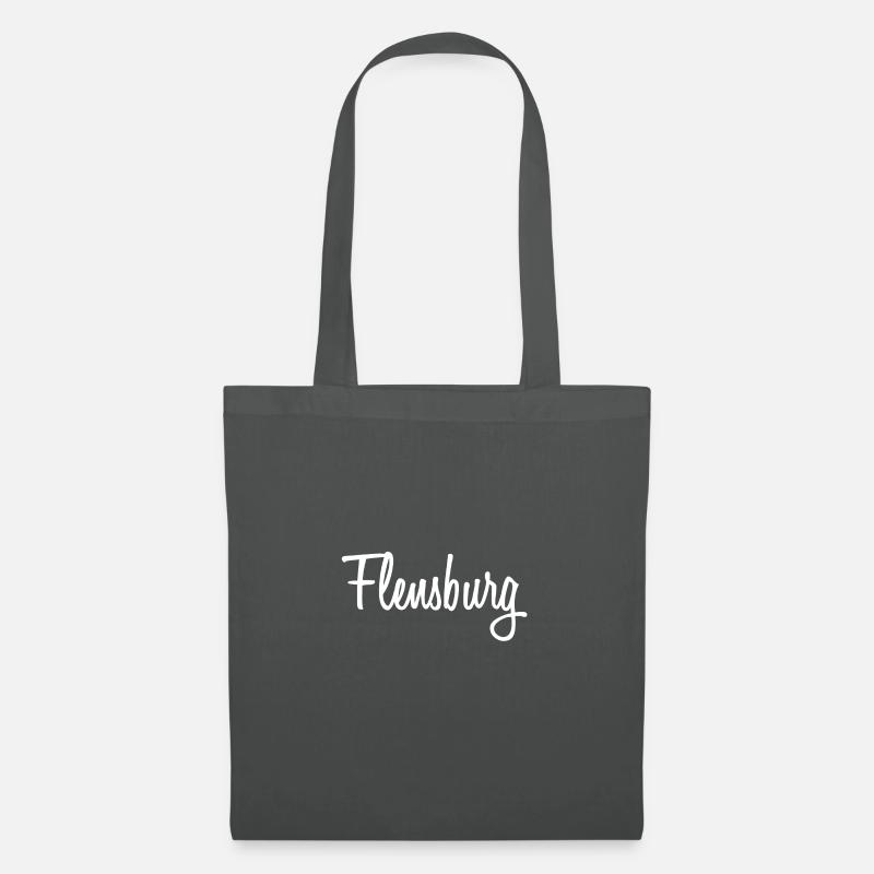 Flensburg - Stoffbeutel - Graphite