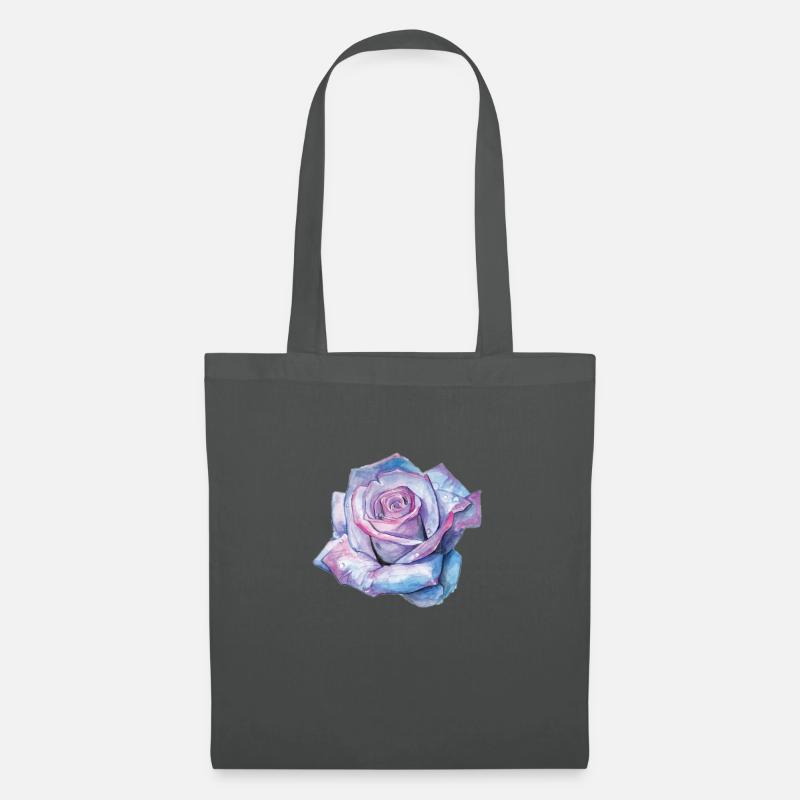 Rose - Stoffbeutel - Graphite