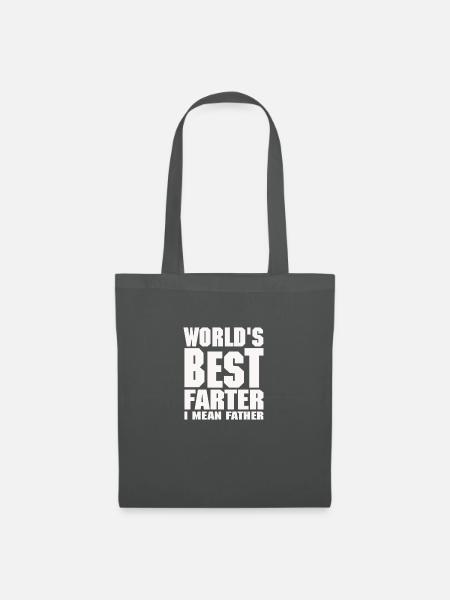Weltbeste Farter - Stoffbeutel - Graphite