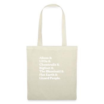 Pack de démarrage théories du complot - Sac en tissu - nature - Devant