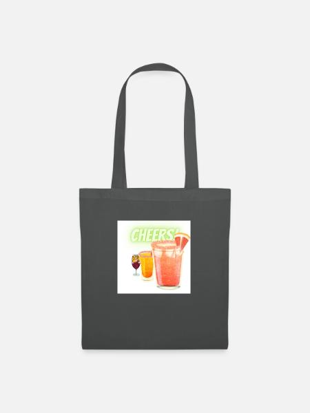 Cheers - Stoffbeutel - Graphite