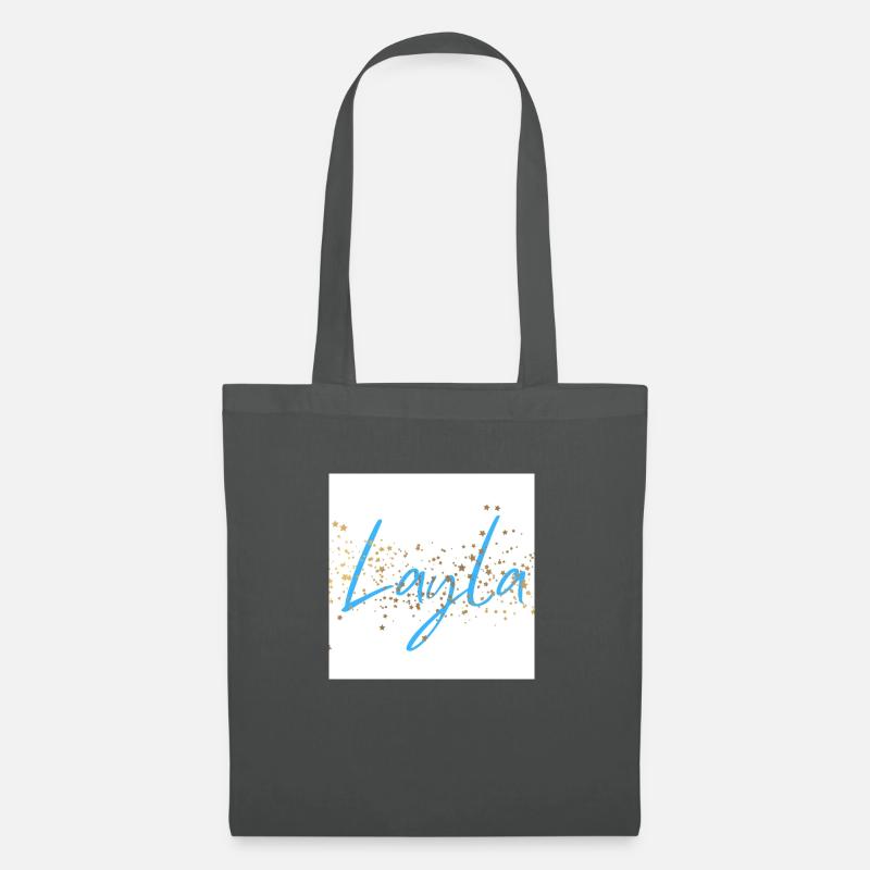 Layla - Stoffbeutel - Graphite
