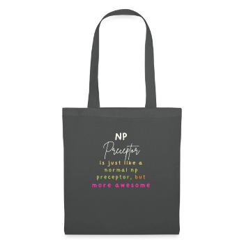 Np Nurse Practitioner Preceptor Thank You gifts - Tote Bag - graphite grey - Front
