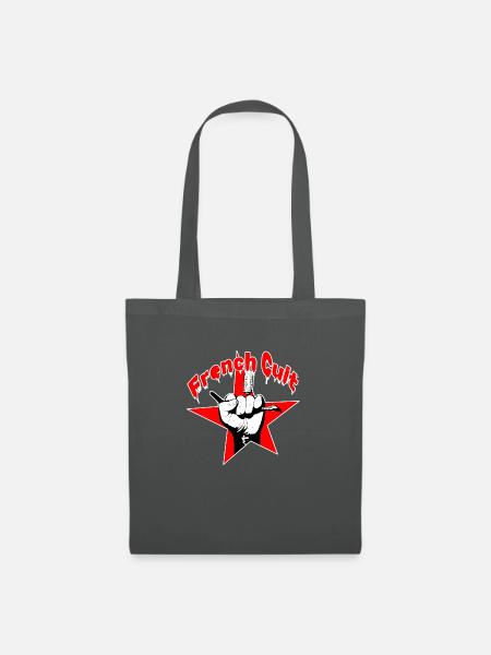 Französischer Kultstar Bad Boy - Stoffbeutel - Graphite
