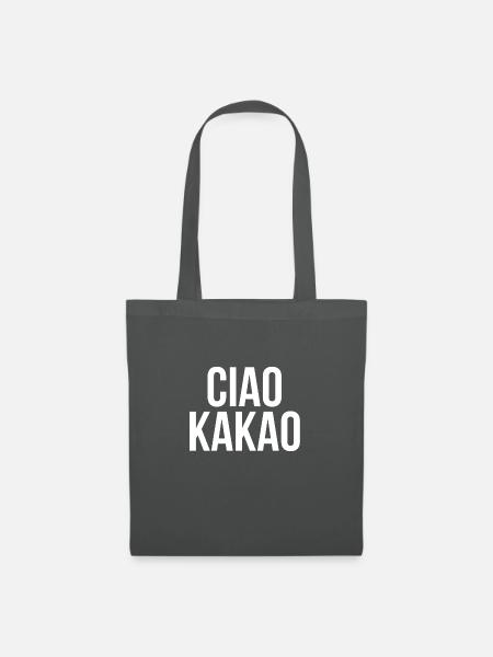 Ciao Kakao - Stoffbeutel - Graphite