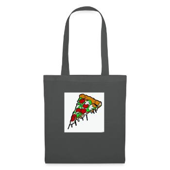 Pizza Liebling - Stoffbeutel - Graphite - Vorne