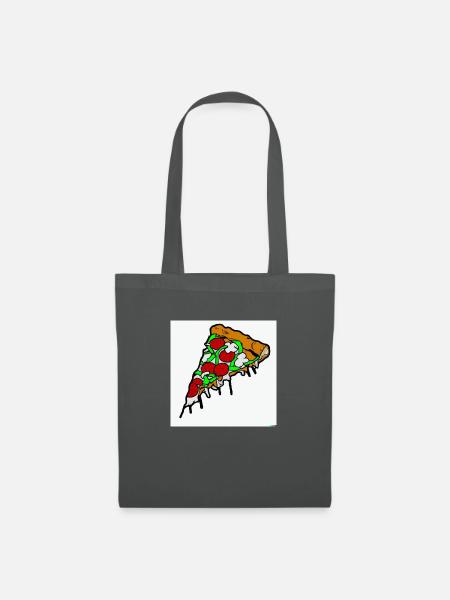 Pizza Liebling - Stoffbeutel - Graphite