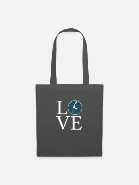 LOVE sylt - Stoffbeutel - Graphite