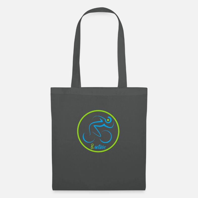 Bactive.nrw Teamlogo - Stoffbeutel - Graphite