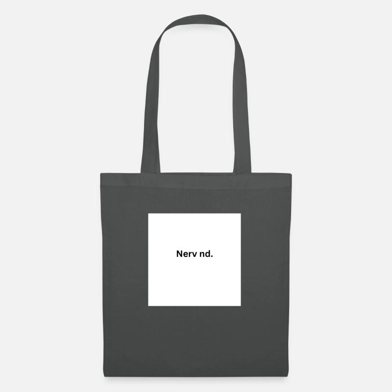 Nerv nd Turnbeutel - Stoffbeutel - Graphite