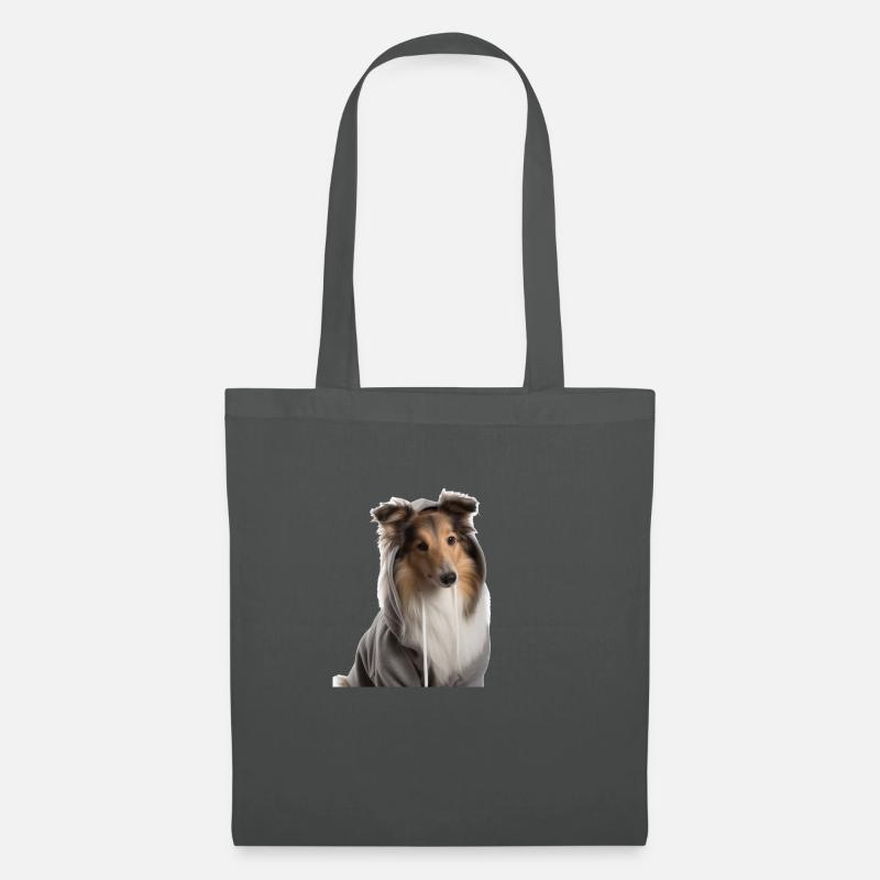 Shetland Sheepdog 1 - Stoffbeutel - Graphite