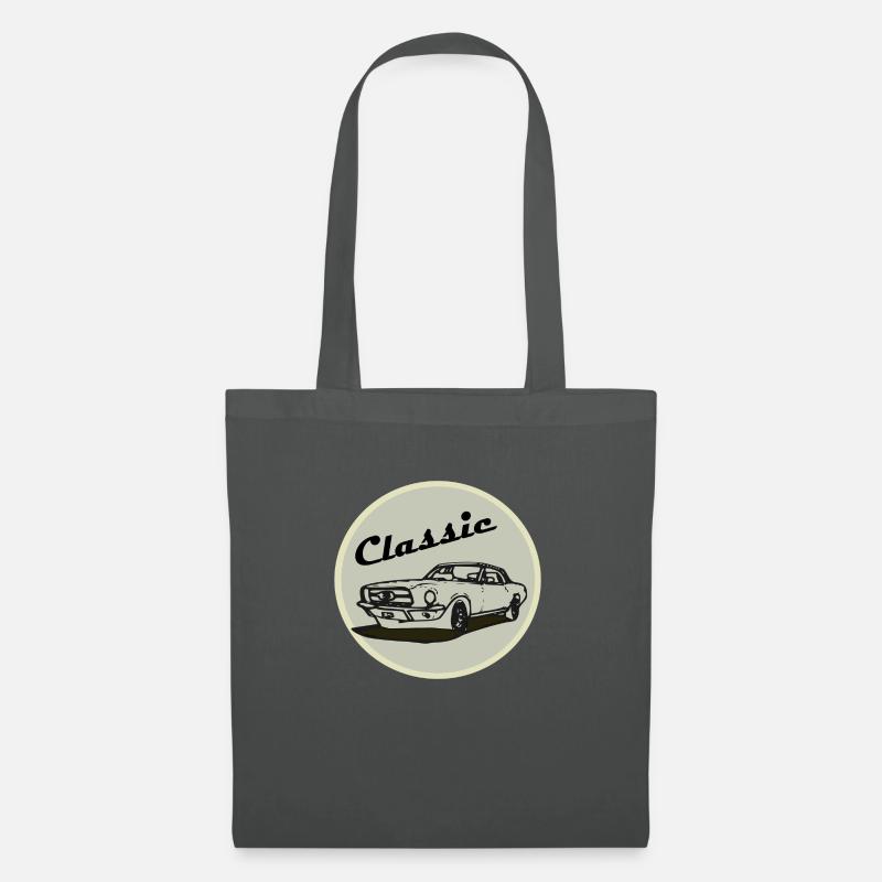 Oldtimer - Stoffbeutel - Graphite