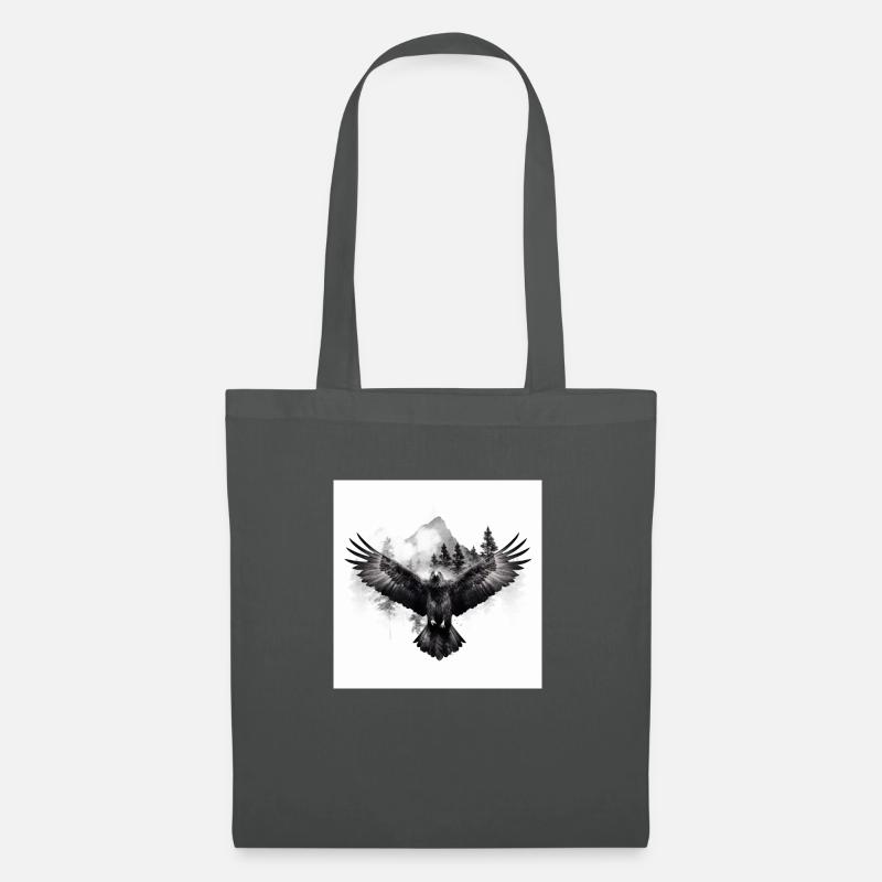 Adler - Stoffbeutel - Graphite