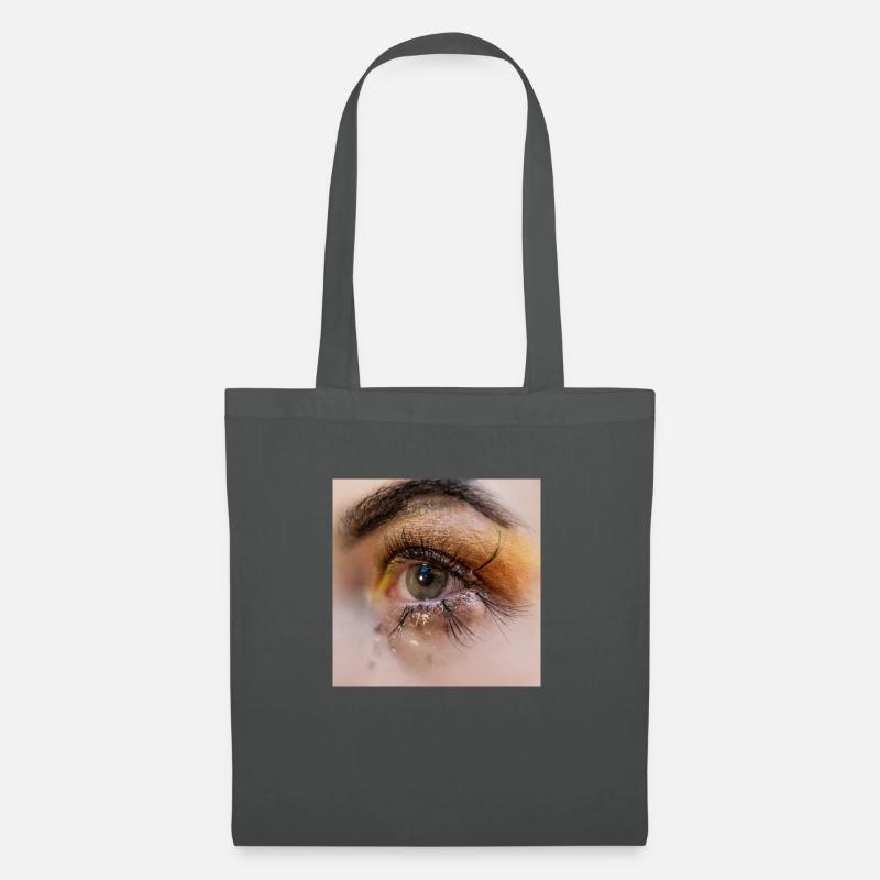 magic eye - Stoffbeutel - Graphite