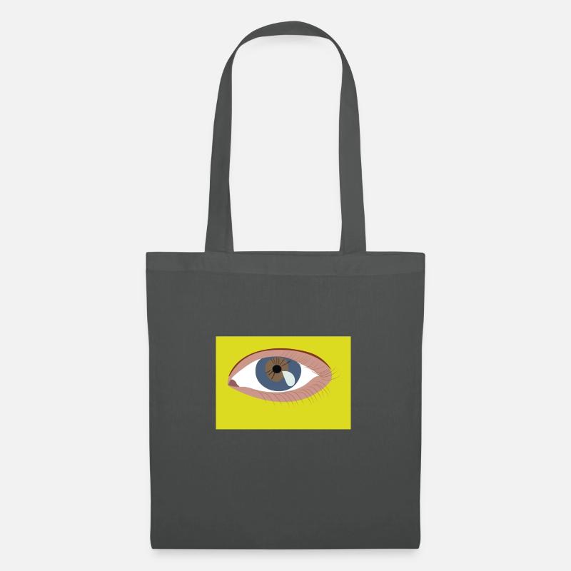 Eye - Tote Bag - graphite grey