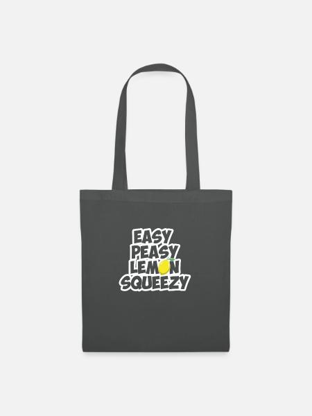 Easy peasy lemon squeezy Gaming - Stoffbeutel - Graphite