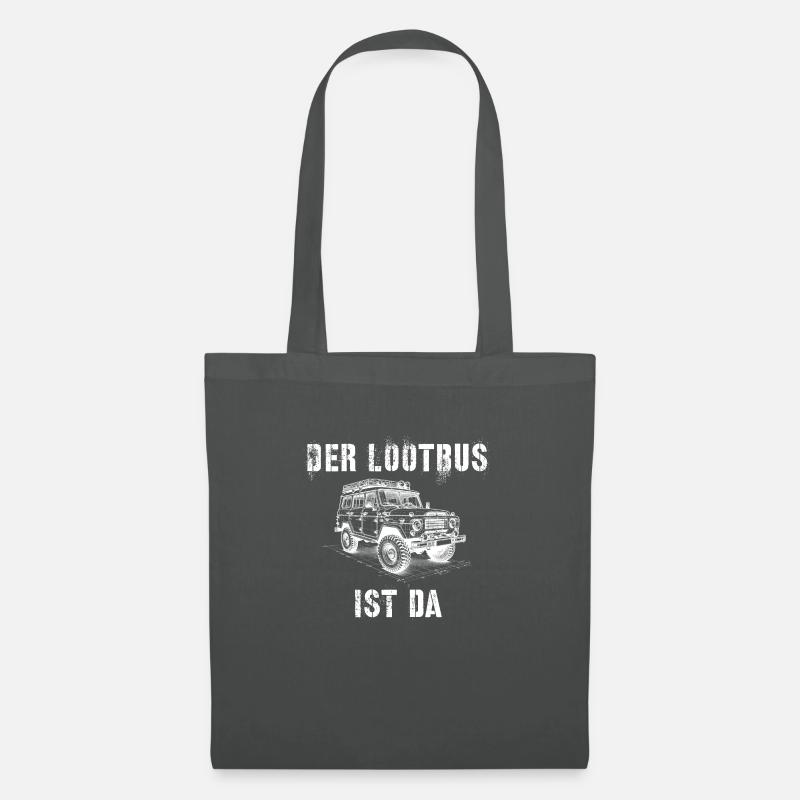 Lootbus - Stoffbeutel - Graphite