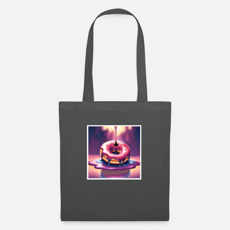 Donut 3 - Stoffbeutel - Graphite