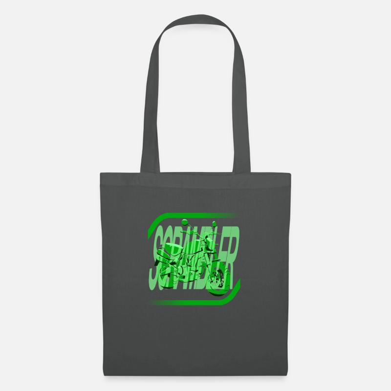 Cramble Scrambler - Tote Bag - graphite grey