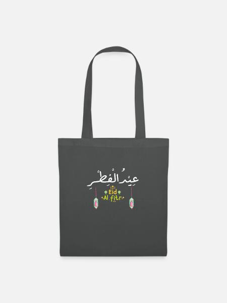 Islam Eid Mubarak - Stoffbeutel - Graphite