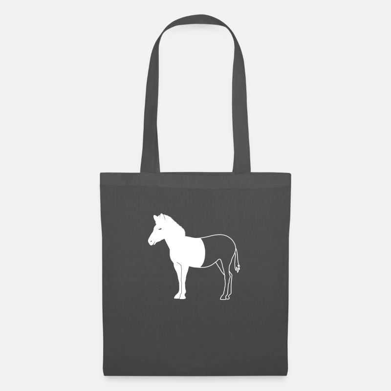 Defragged Zebra - Stoffbeutel - Graphite