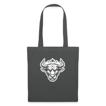Bull Head Taurus - Tote Bag - graphite grey - Front