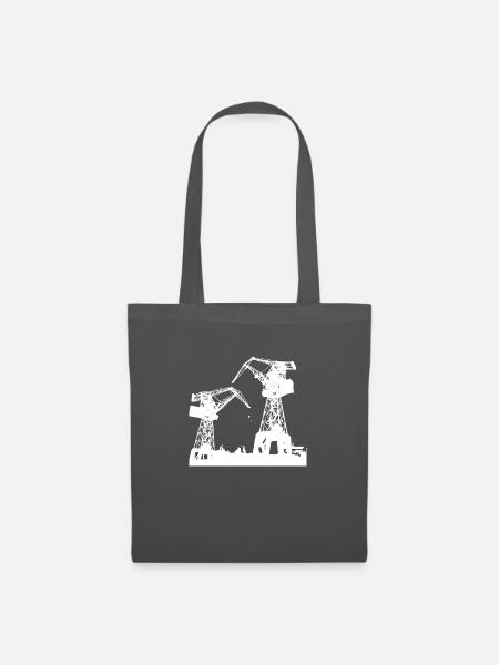 Konstruktion von Industriekranen - Stoffbeutel - Graphite