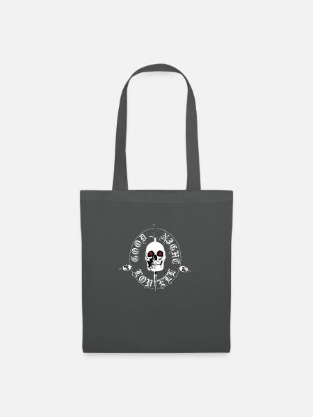 Night Lovell skull - Stoffbeutel - Graphite